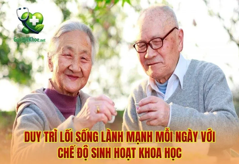 Duy trì lối sống lành mạnh mỗi ngày với chế độ sinh hoạt khoa học
