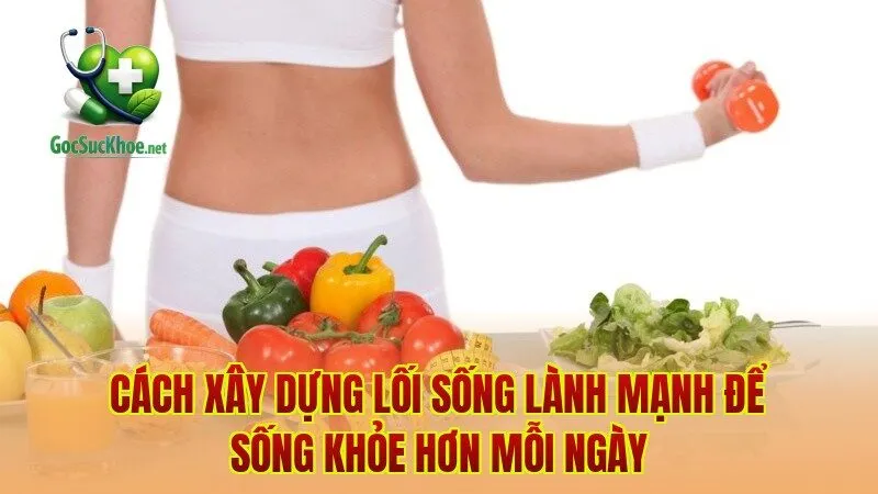 Cách xây dựng lối sống lành mạnh để sống khỏe hơn mỗi ngày