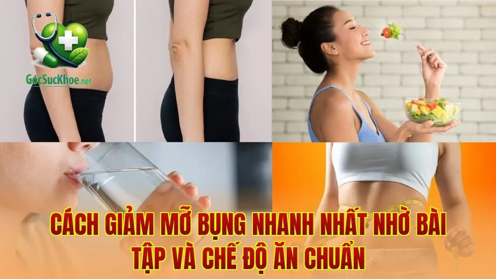 Cách Giảm Mỡ Bụng Nhanh Nhất Nhờ Bài Tập Và Chế Độ Ăn Chuẩn