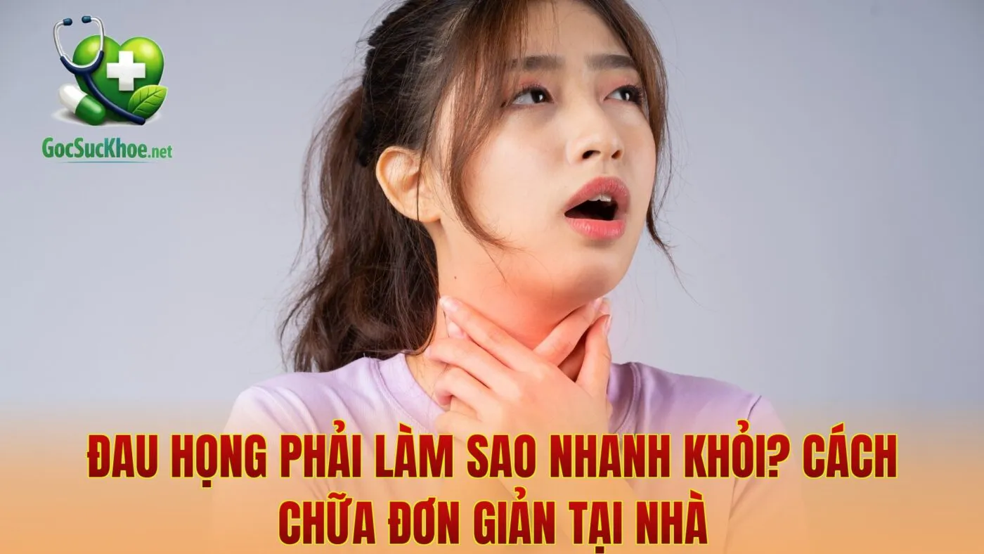 Đau Họng Phải Làm Sao Nhanh Khỏi? Cách Chữa Đơn Giản Tại Nhà