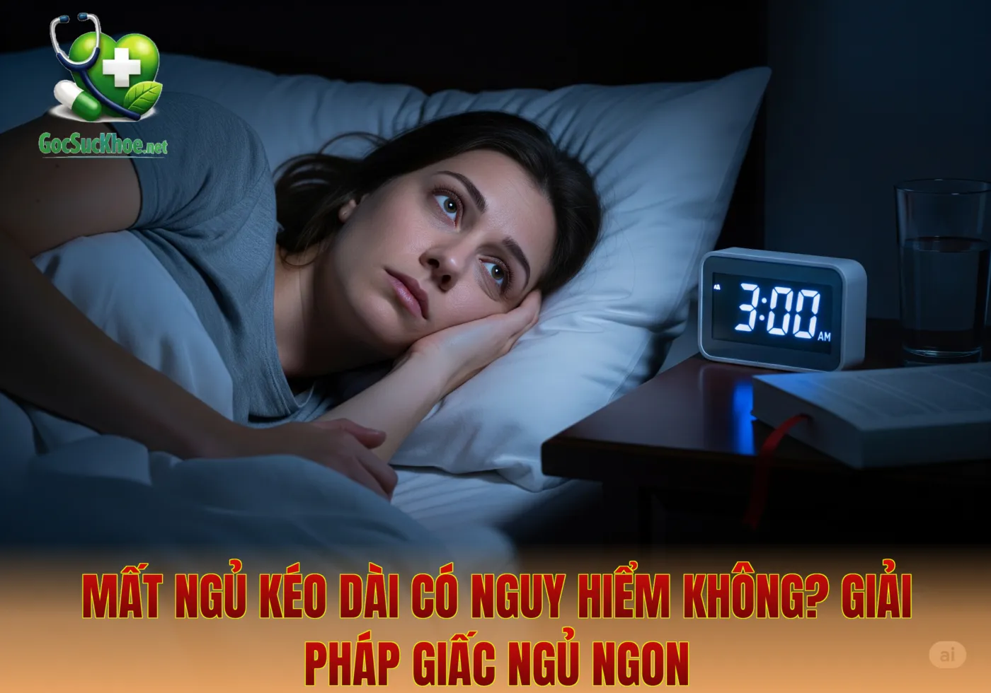 Mất Ngủ Kéo Dài Có Nguy Hiểm Không? Giải Pháp Giấc Ngủ Ngon