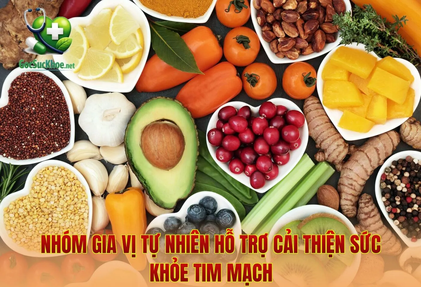 Nhóm gia vị tự nhiên hỗ trợ cải thiện sức khỏe tim mạch